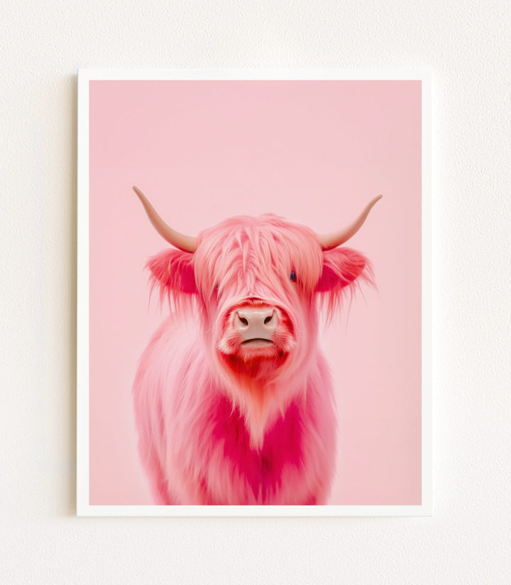 Pink Animal Portraits