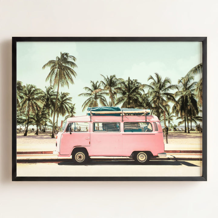 Pink VW Bus Love