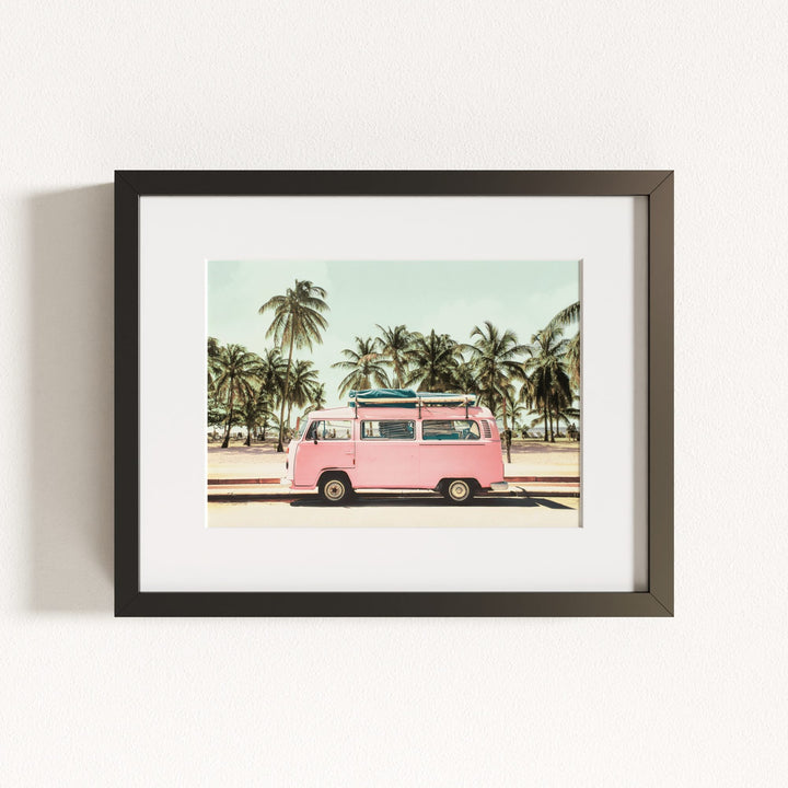 Pink VW Bus Love