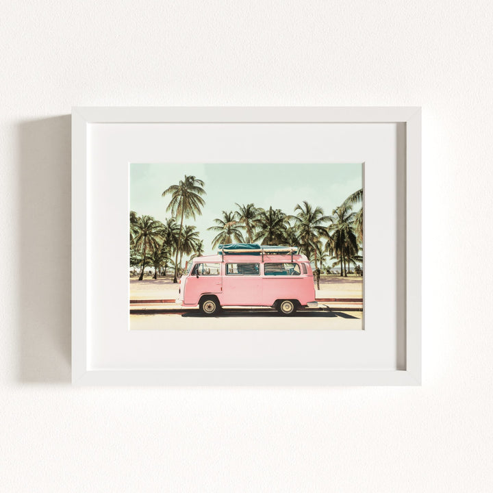 Pink VW Bus Love