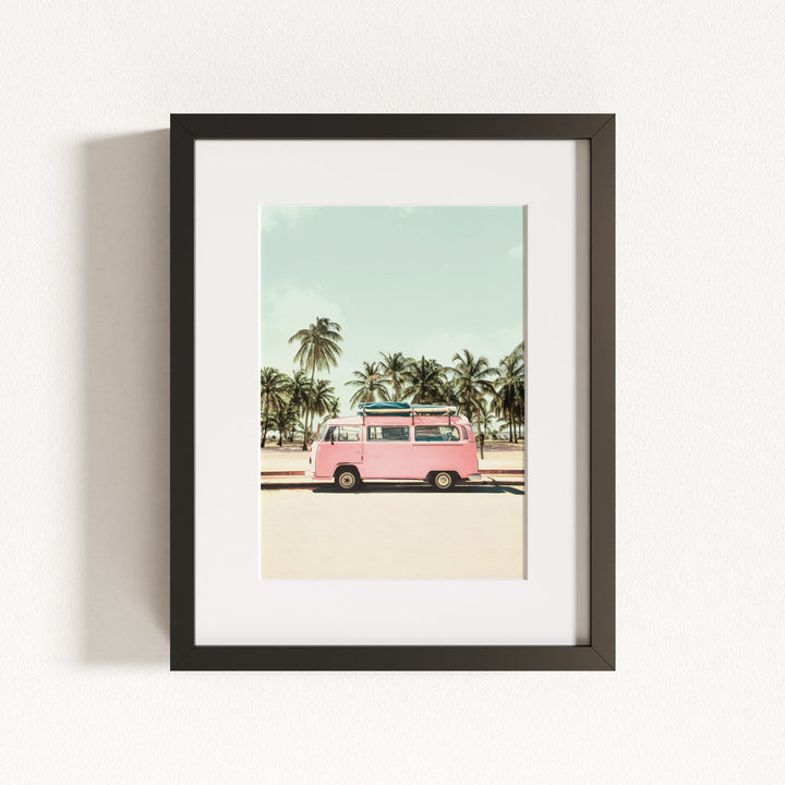 Pink VW Bus Love