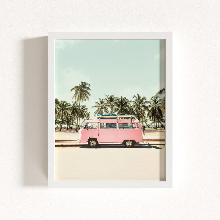 Pink VW Bus Love