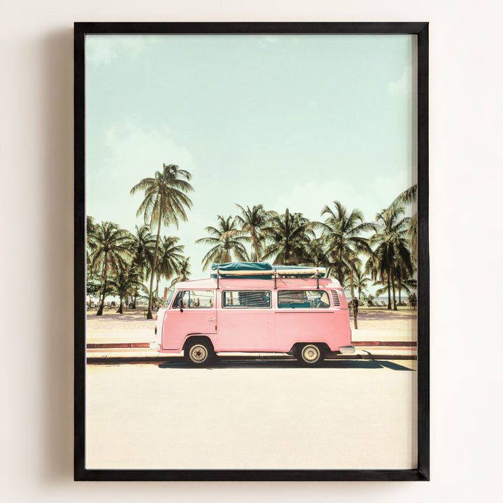 Pink VW Bus Love