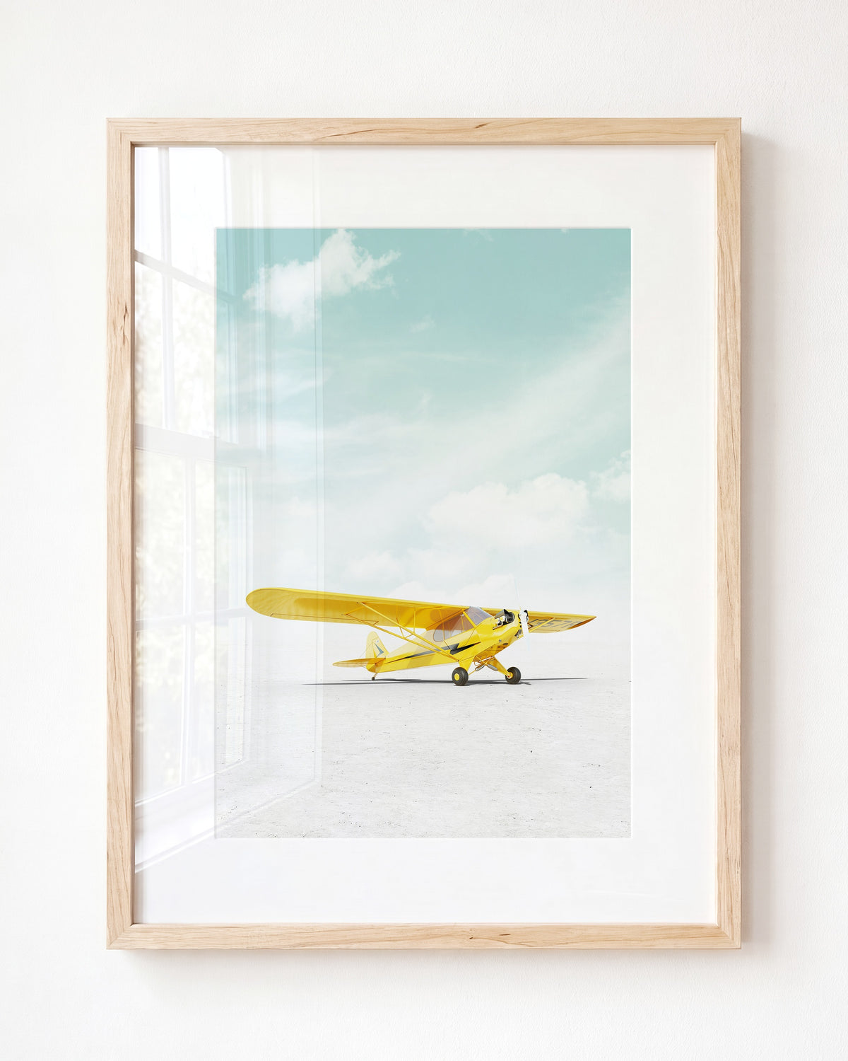 Piper J-3 Cub Airplane — Framed