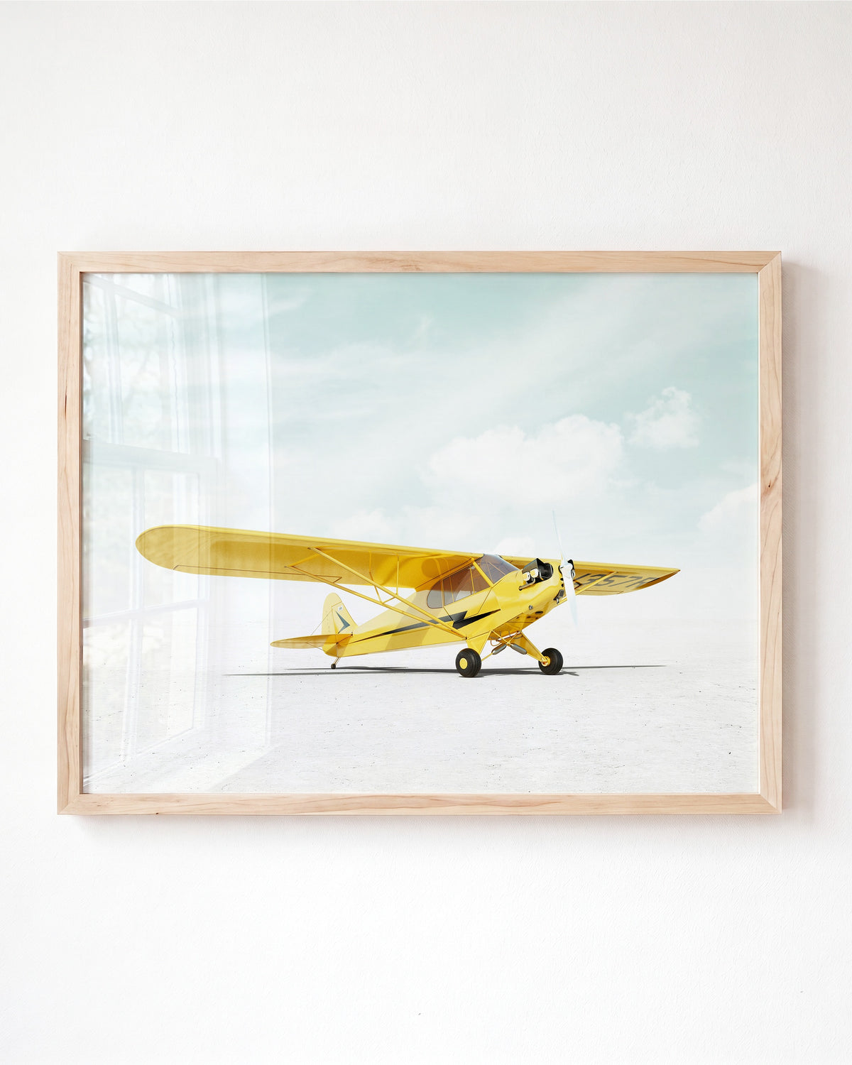 Piper J-3 Cub Airplane – Framed