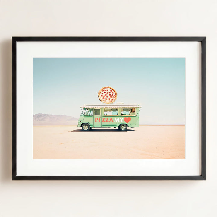 Pizza My Heart Food Truck Art