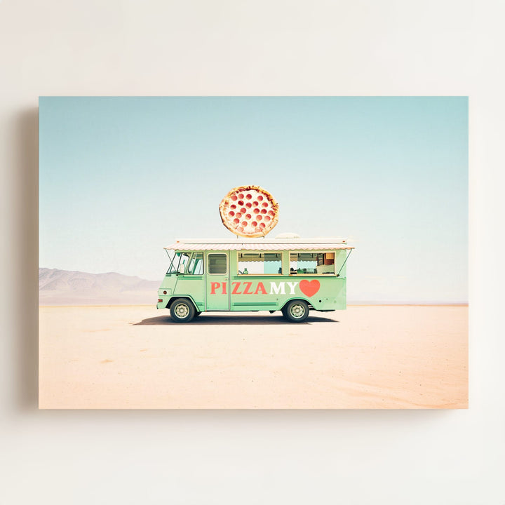 Pizza My Heart Food Truck Art