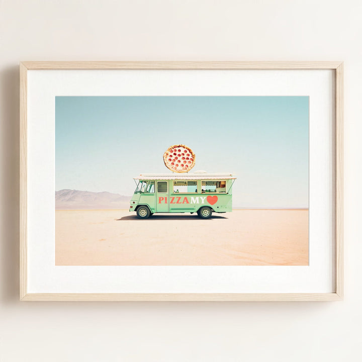 Pizza My Heart Food Truck Art