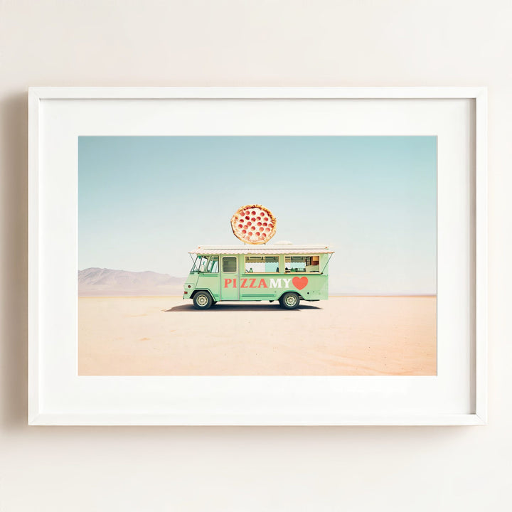 Pizza My Heart Food Truck Art