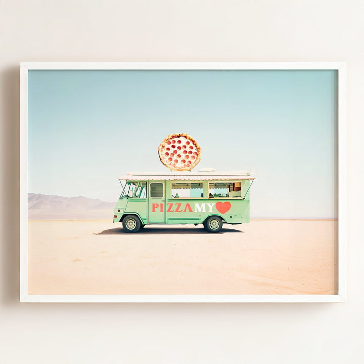 Pizza My Heart Food Truck Art