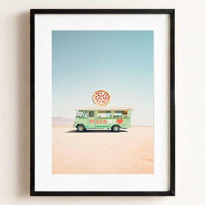 Pizza My Heart Food Truck Art
