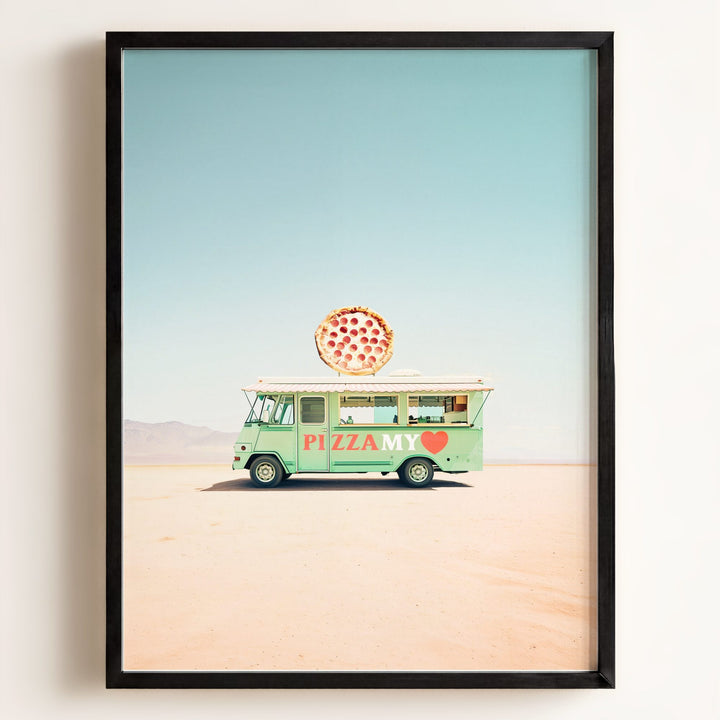 Pizza My Heart Food Truck Art