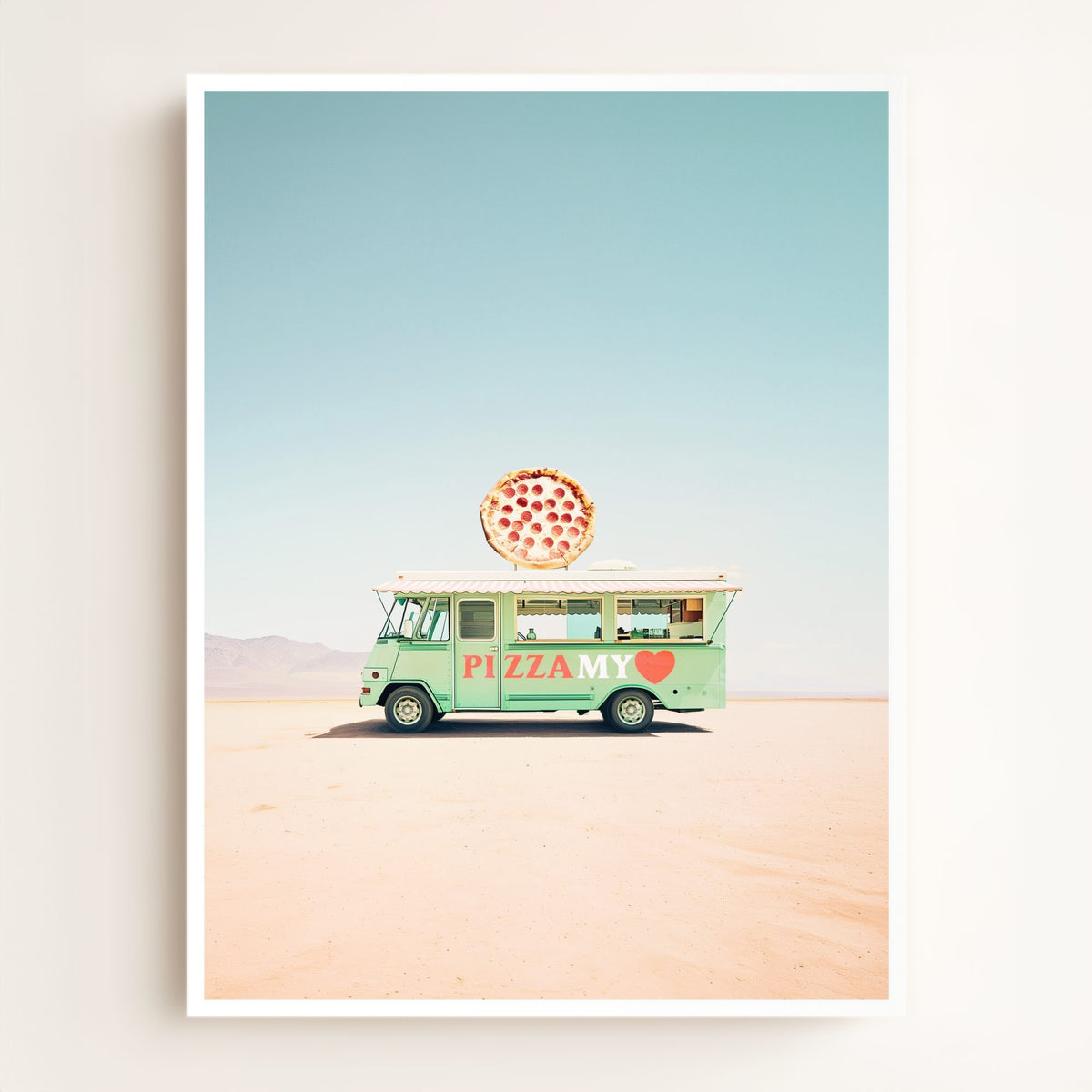 Pizza My Heart Food Truck Art