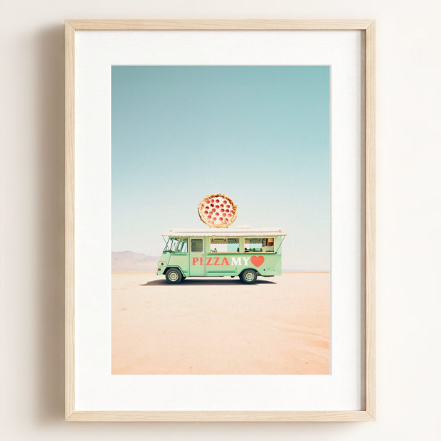 Pizza My Heart Food Truck Art
