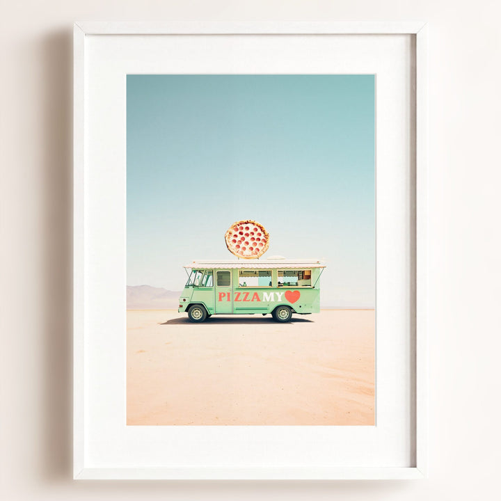Pizza My Heart Food Truck Art