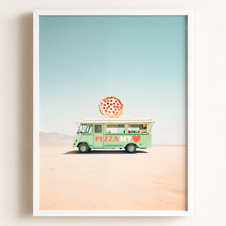 Pizza My Heart Food Truck Art