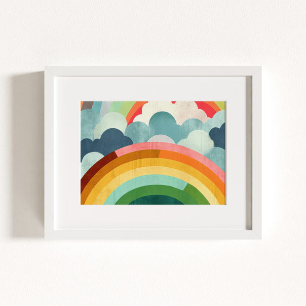 Rainbow Abstract No. 1