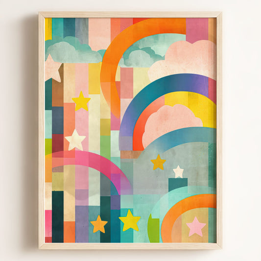 Rainbow Abstract No. 2