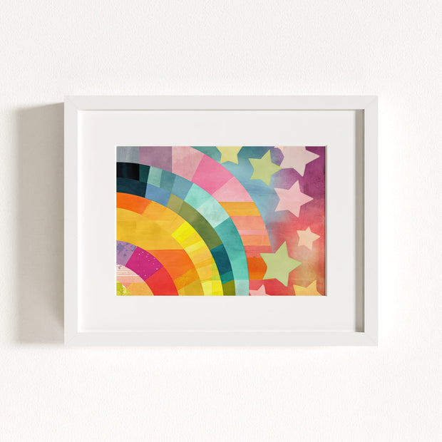 Rainbow Abstract No. 3