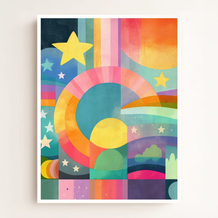 Rainbow Abstract No. 4