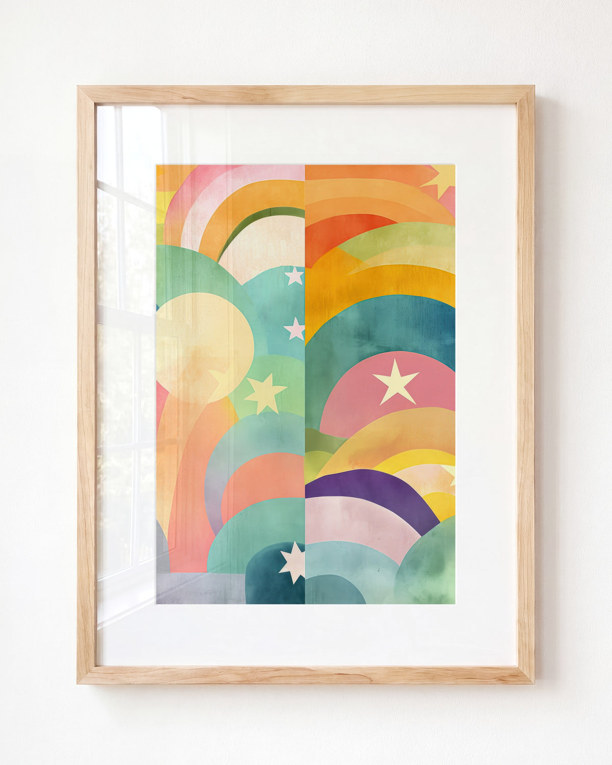 Rainbow Abstract No. 5