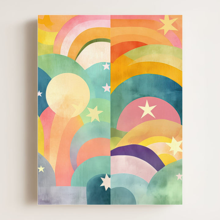 Rainbow Abstract No. 5