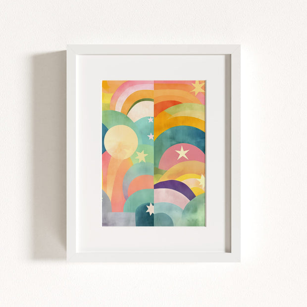 Rainbow Abstract No. 5