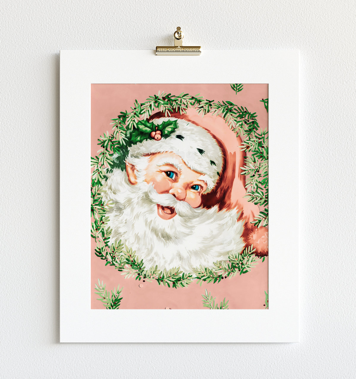 Santa Claus is Comin' to Town — Framed Art