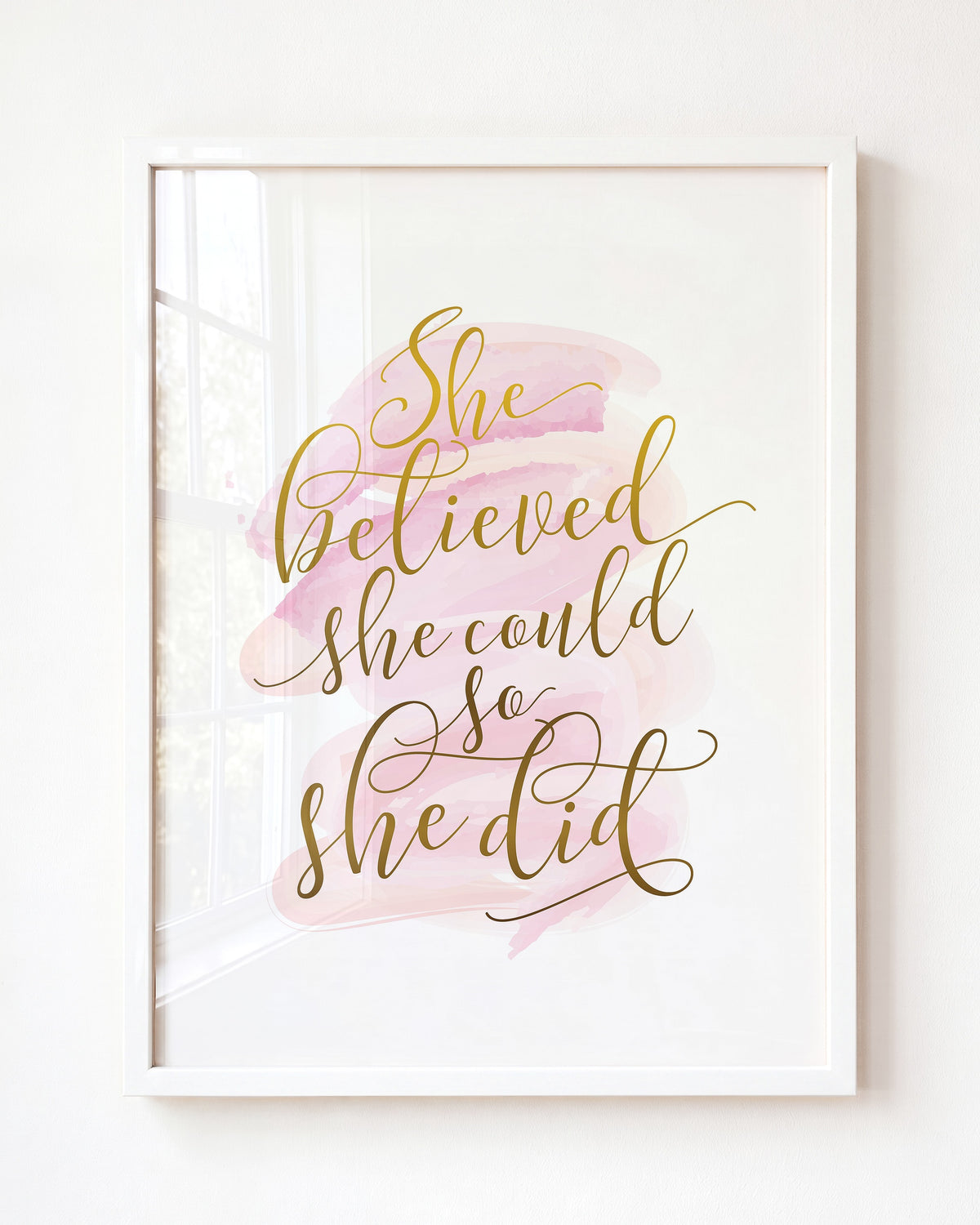 She Believed She Could