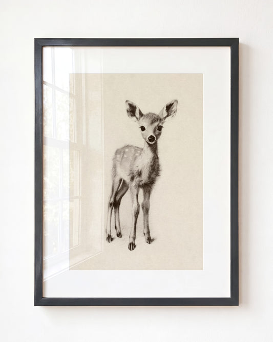Sketchbook Animals Collection — Framed