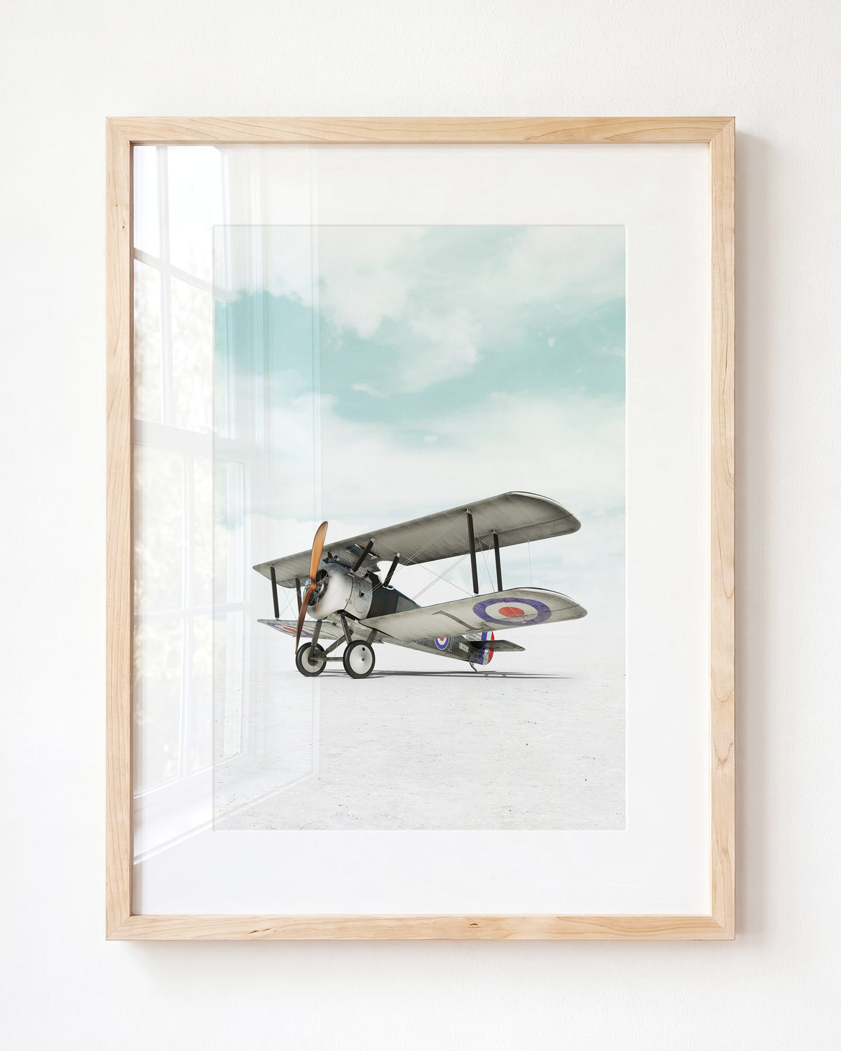 Sopwith Camel Airplane - Framed Art