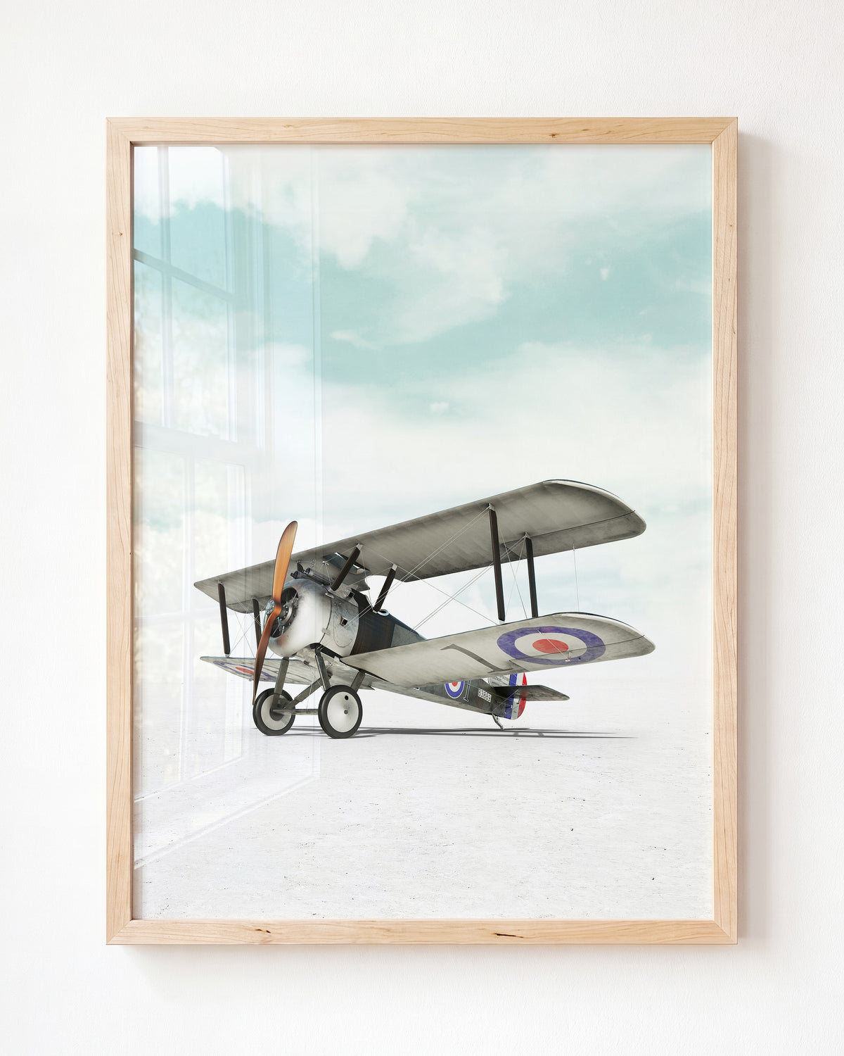 Sopwith Camel Airplane - Framed Art