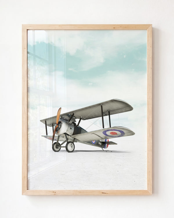Sopwith Camel Airplane - Framed Art