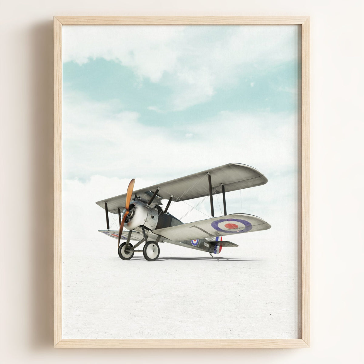 Sopwith Camel Airplane - Framed Art