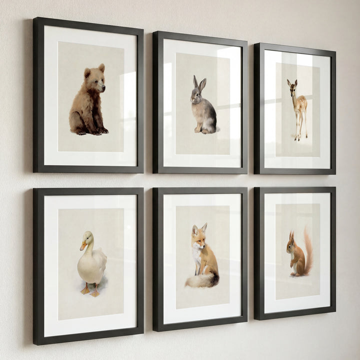 Storybook Animals - Woodland Animal Prints