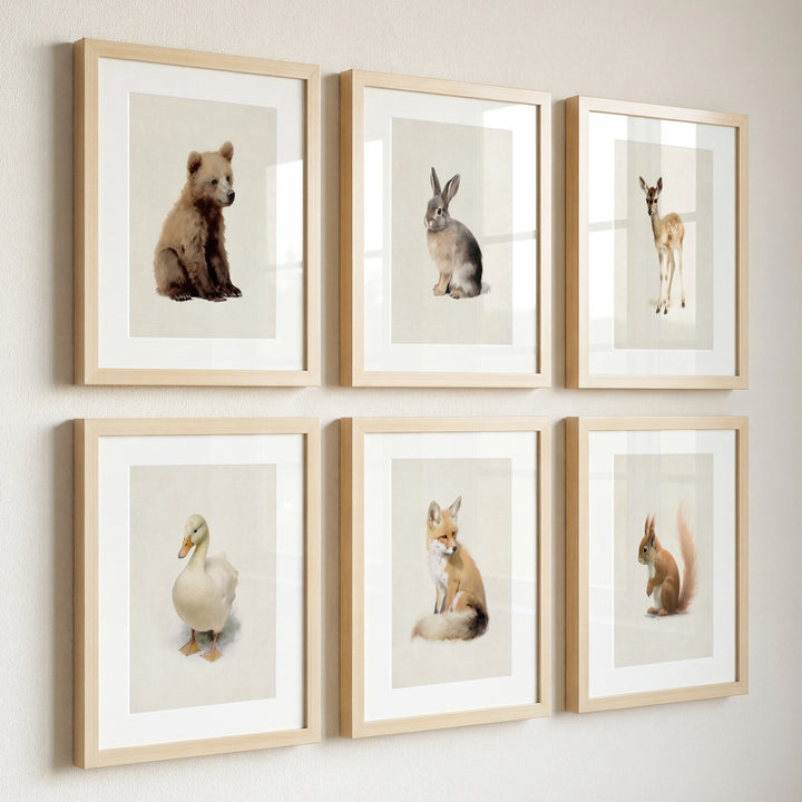 Storybook Animals - Woodland Animal Prints