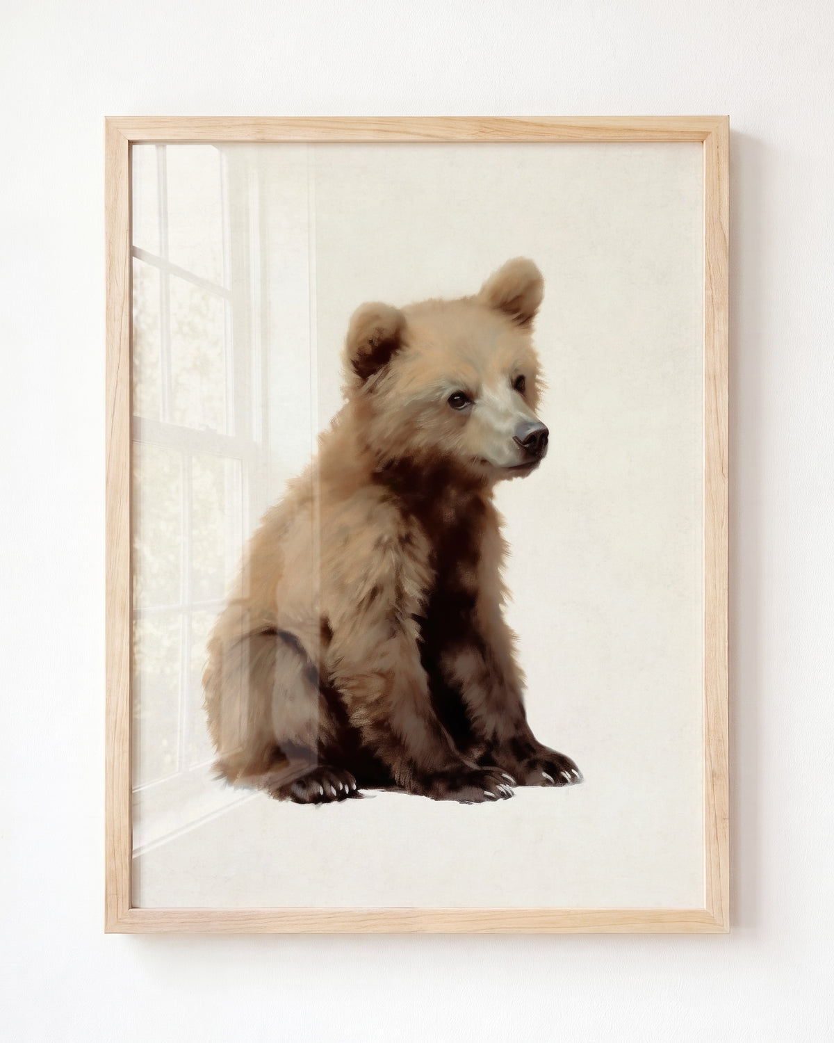 Storybook Bear – Framed