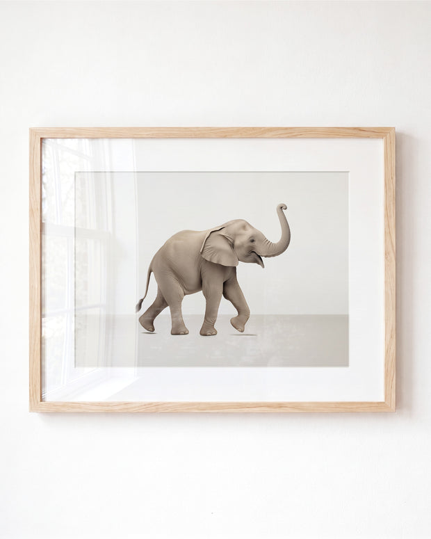 Studio Elephant Art Print