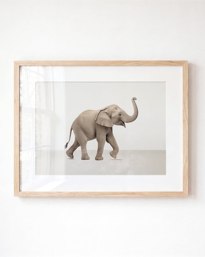 Studio Elephant Art Print