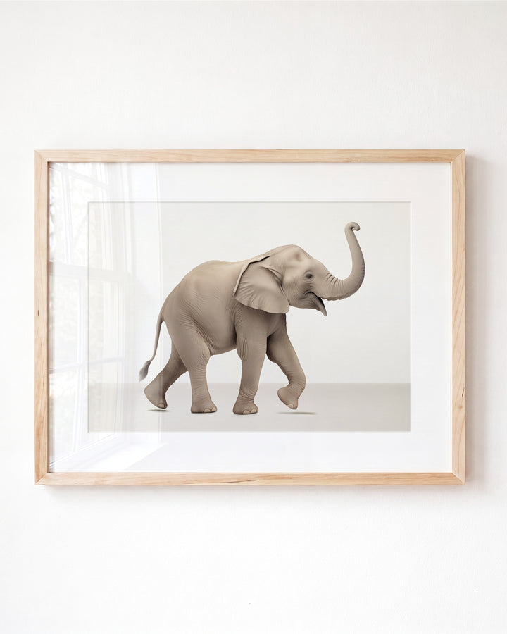 Studio Elephant Art Print