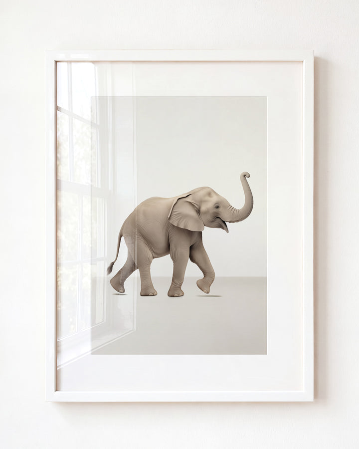 Studio Elephant Art Print