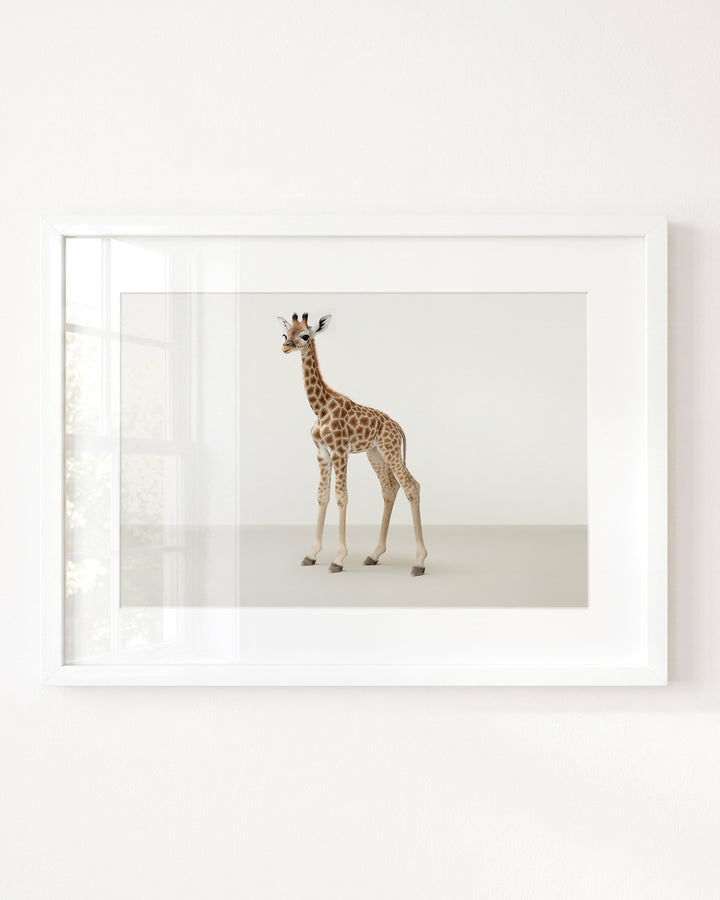 Studio Giraffe Art Print