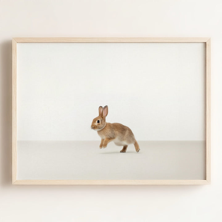 Studio Rabbit Art Print
