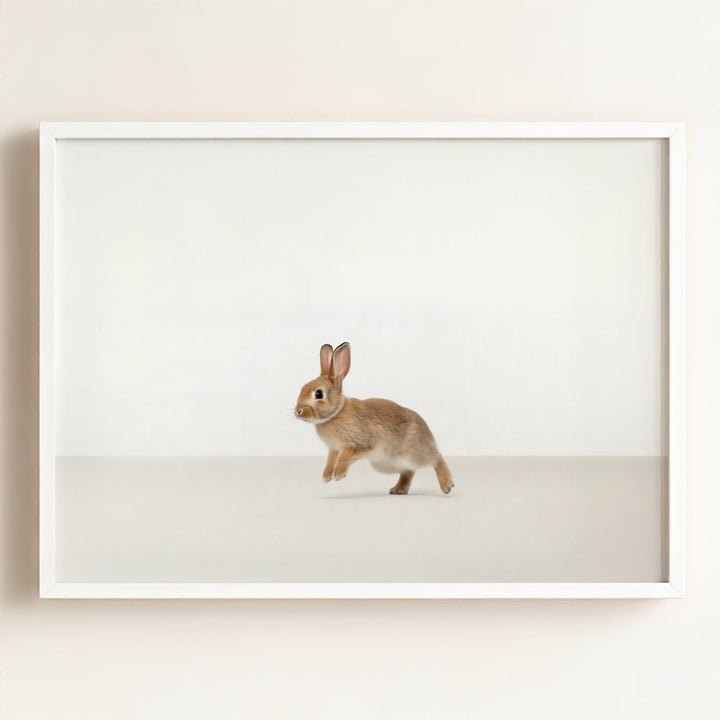 Studio Rabbit Art Print