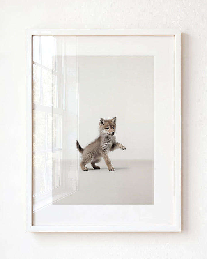 Studio Wolf Art Print