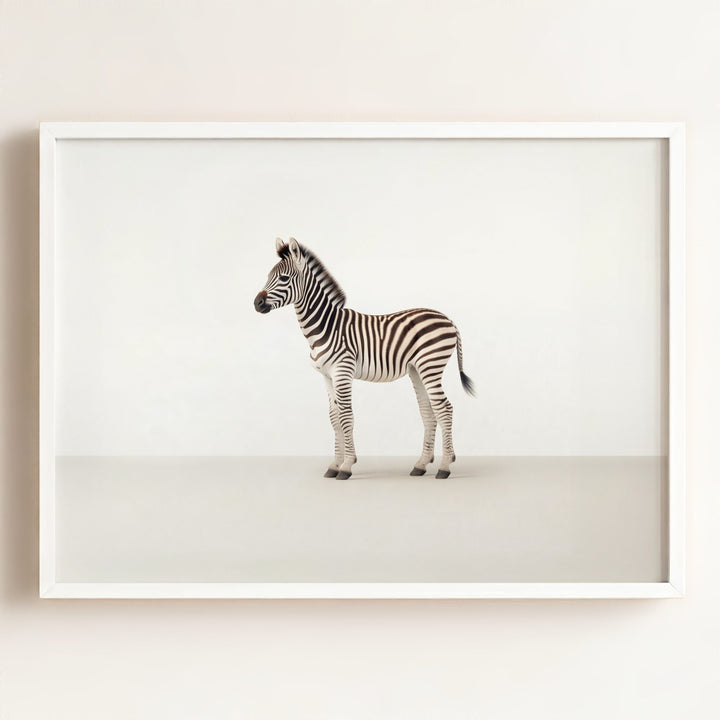 Studio Zebra Art Print