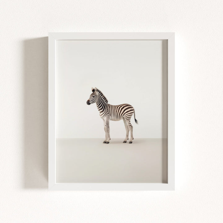 Studio Zebra Art Print
