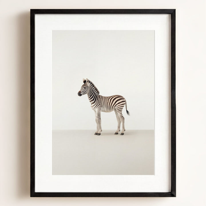 Studio Zebra Art Print