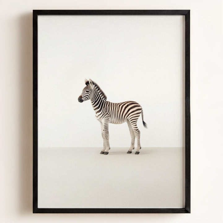 Studio Zebra Art Print