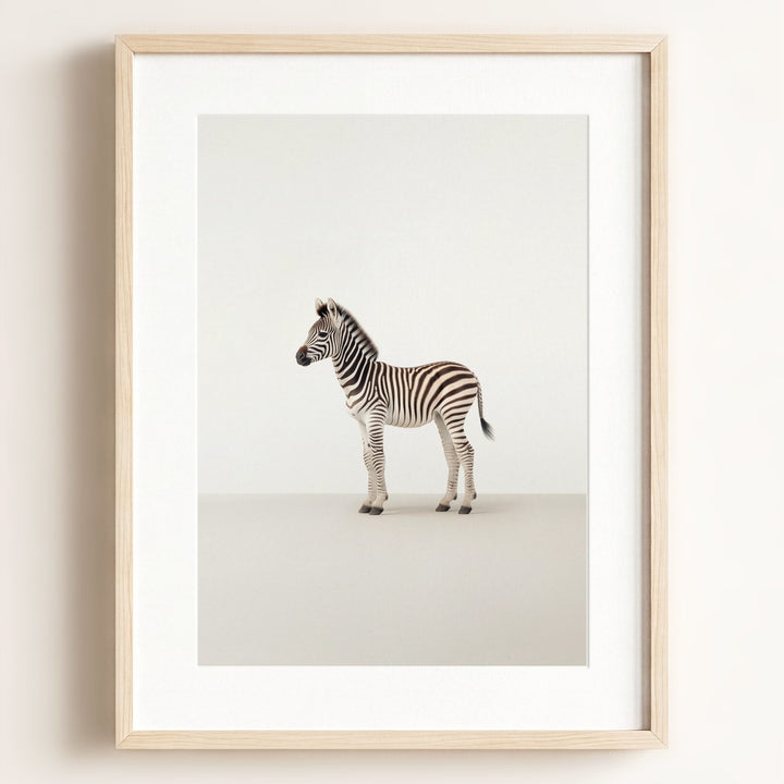 Studio Zebra Art Print